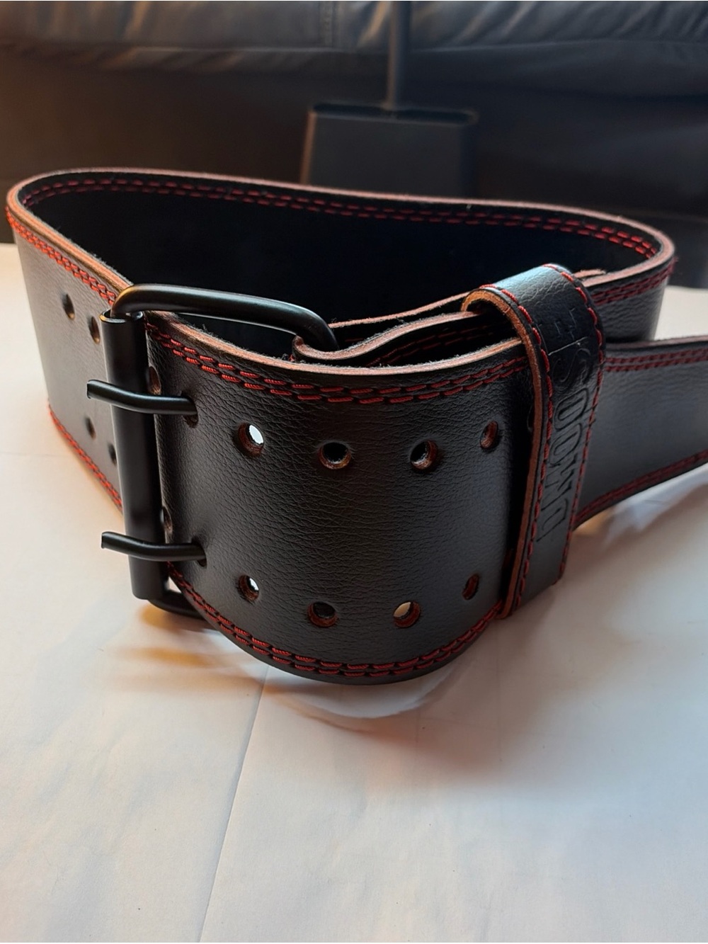 DMoose Fitness Weight Lifting Belt for Lower Back Support - 5mm